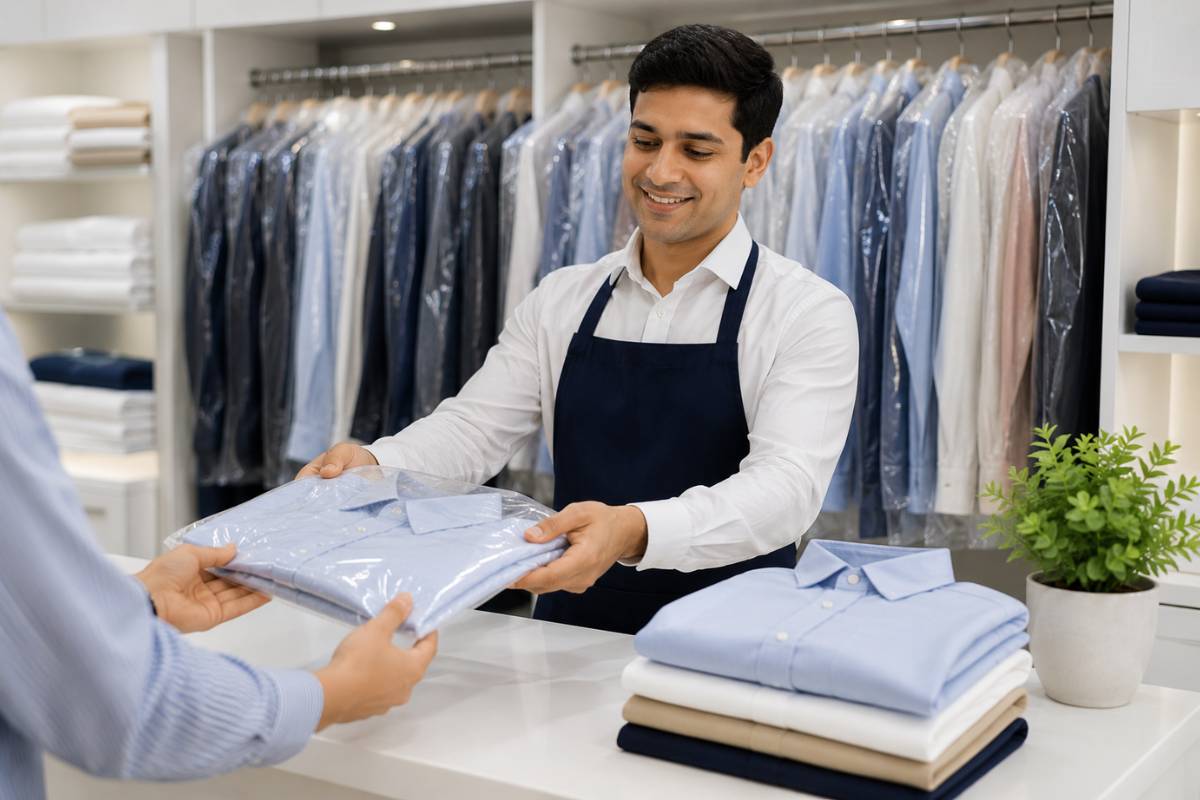 Professional dry cleaning service in Gurgaon by Worth Care Drycleaner